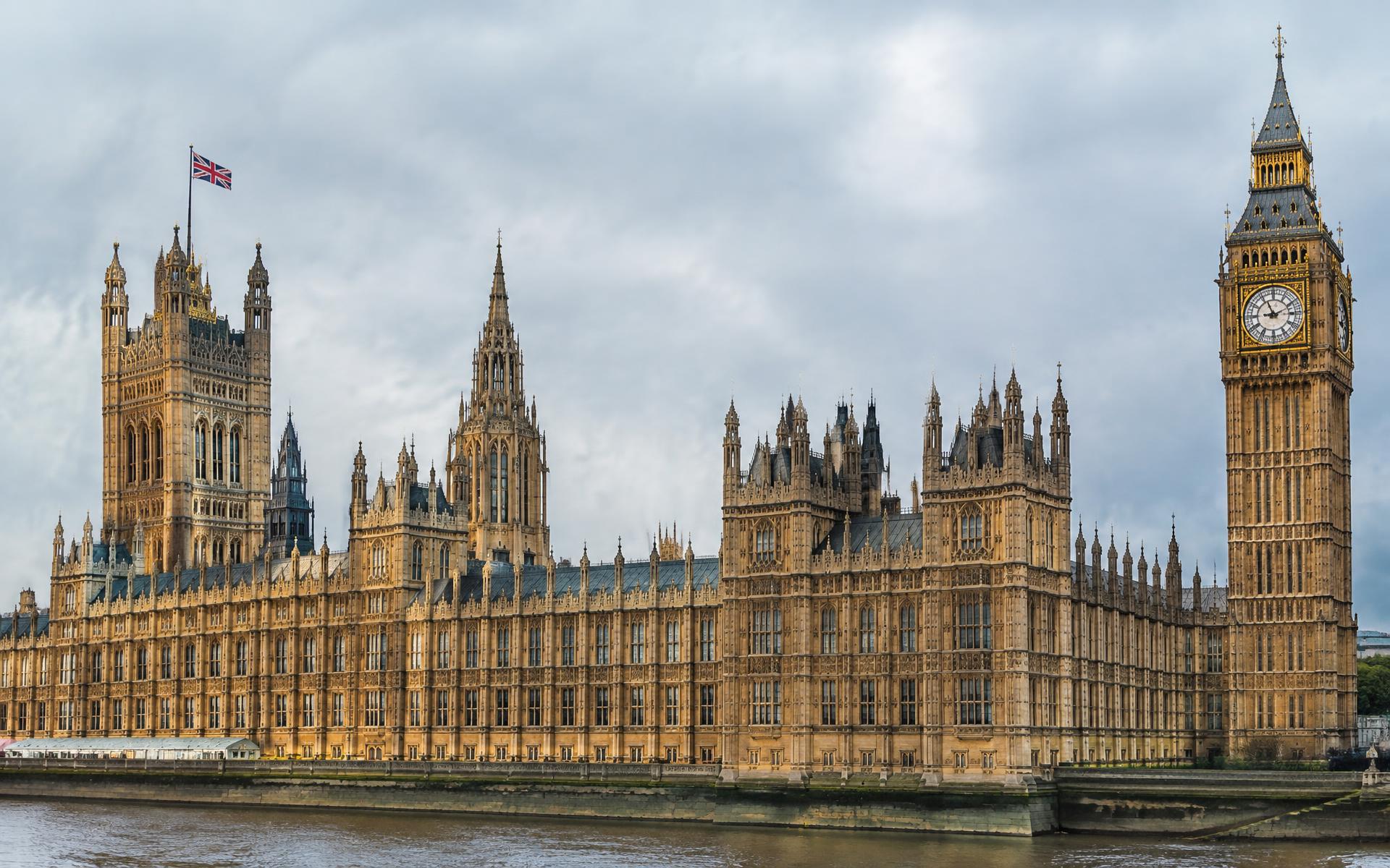 The Palace of Westminster, home of the Parliament of the United Kingdom